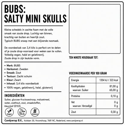 BUBS: Salty Mini Skulls