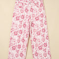 Pantaloni rosa vintage floreali in jeans shift - Foto 5