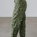 Pantaloni in jeans Harem con stampa paisley verde - Foto 5