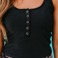 Black Square Neck Sleeveless Fashion Print Tankini Set - Damesmode Afbeelding 4 - Foto 4