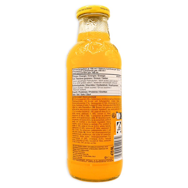 Calypso Sunset Peach Lemonade (473ml)