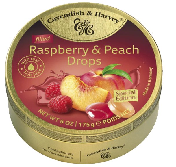 C&H Raspberry & Peach Drops