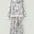 Light Grey Light Woodland Camo Classic Hoodie and Sweatpants Set - Foto 5