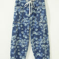 Vaqueros delicados de cordón floral azul cielo - Foto 5