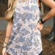 Multicolour Retro Camouflage Print Oversize Tank Top