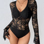 Lace Long Sleeve Bodysuit
