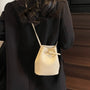 PU leather Bucket Bag