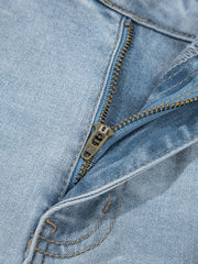 Jeans Skinny Skinny Curve Beau Blue Mid Rise fino alla caviglia - Damesmode Afbeelding 6 - Miniatuur