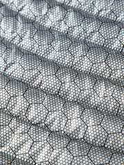 Chaqueta acolchada negra acolchada con cremallera - Damesmode Afbeelding 8 - Miniatuur