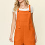Double Take Full Size Texture Sleeveless Romper