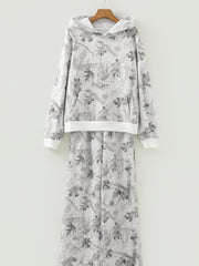 Light Grey Light Woodland Camo Classic Hoodie and Sweatpants Set - Miniatuur