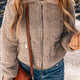 Liicht franséisch beige Zipper-Täsch Wanter-Jasjet