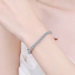Moissanite Bracelet | Redblad 18K Solid Gold & Certified Diamond Bracelets