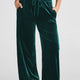 Evergroen Effen met Trekkoord Waist Wide Leg Broek