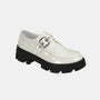 Forever Link Buckled Platform Lug Sole Loafers