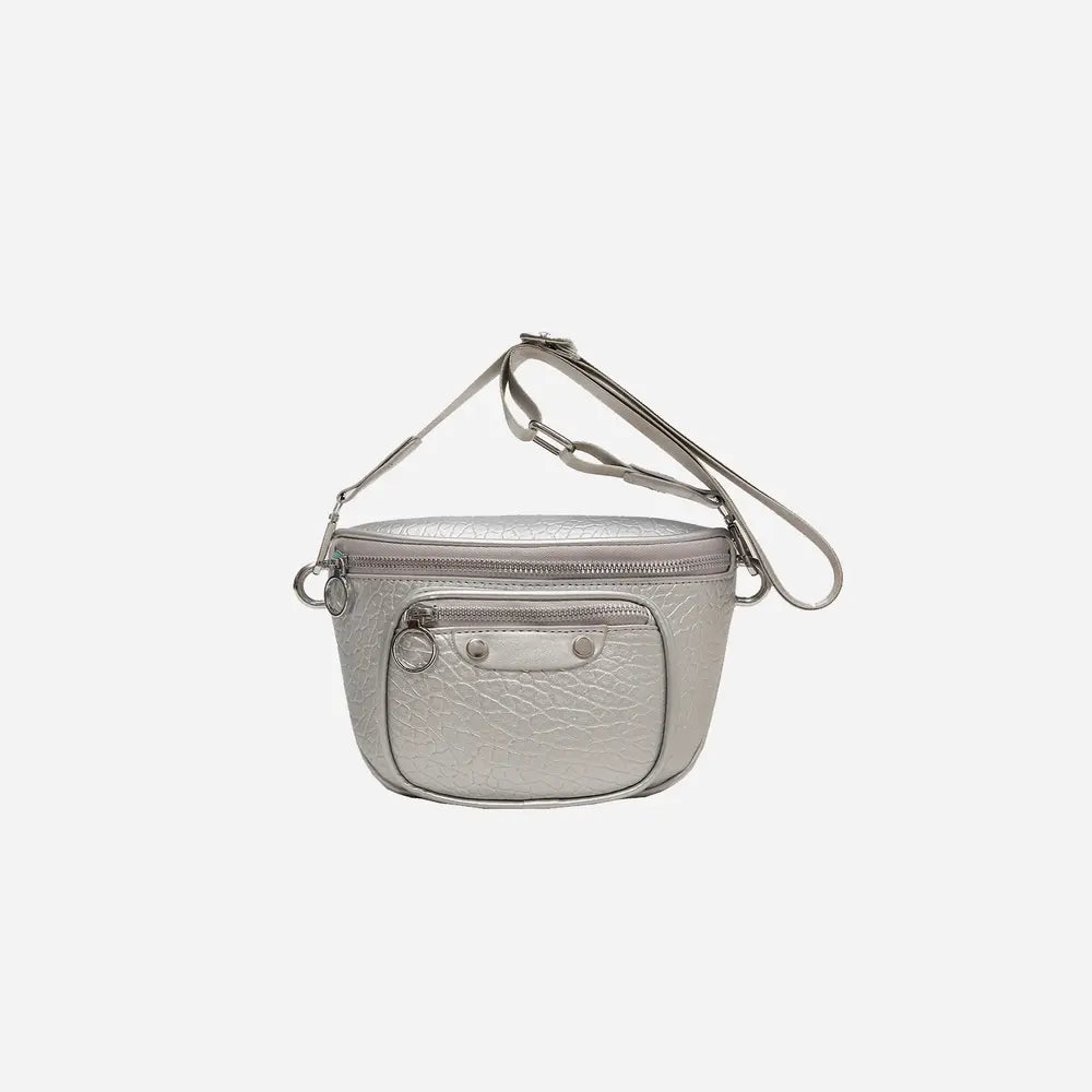 Texture PU Leather Crossbody Bag - Luxe Damesmode & Kleding Collectie | Redblad Nederland