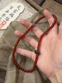 Double Layered Agate Beaded Bracelet