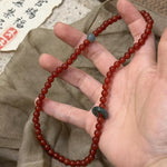 Double Layered Agate Beaded Bracelet | Redblad 18K Solid Gold & Certified Diamond Bracelets