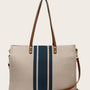 Striped Tote Bag