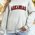 Hellgrauer ARKANSAS/AR doppelseitiger Pullover mit Mock-Neck-Reversibel - Foto 6