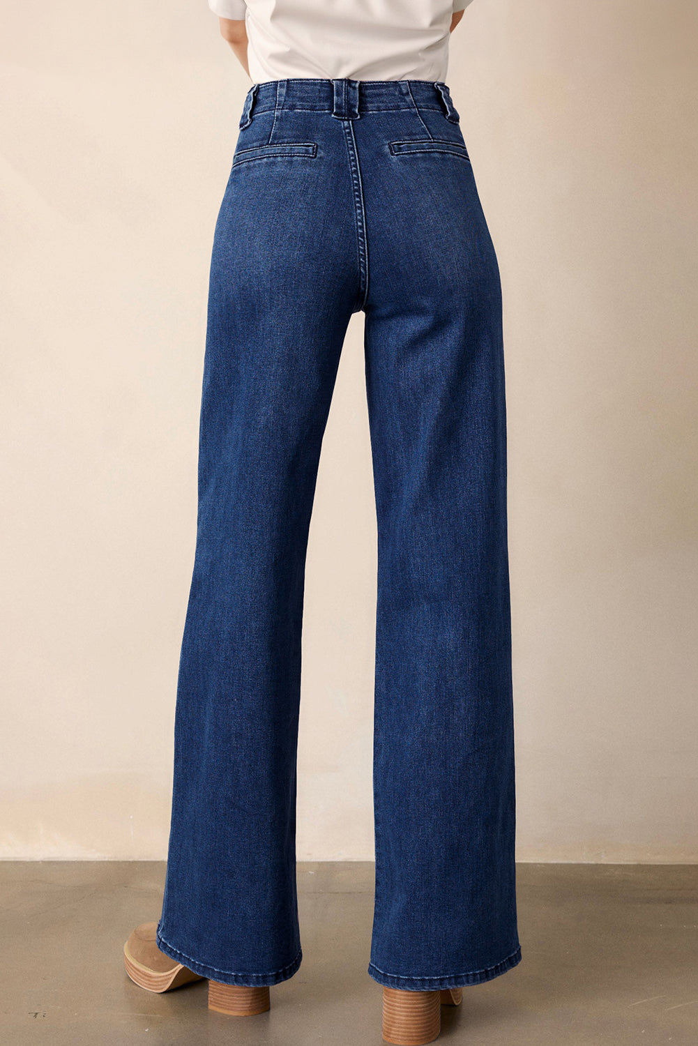 Dirty Blue Daily Fashion Straight Leg Mid-Rise Shift-Jeans
