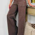 Dusk Blue Retro Washed Patch Pocket Stretchy Jeans - Foto 6