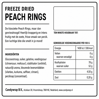 Freeze Dried Peach Rings