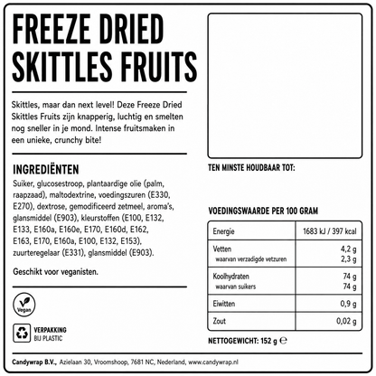 Freeze Dried Skittles Fruits