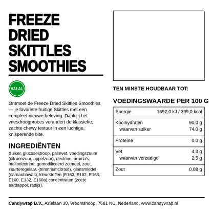 Freeze Dried Skittles Smoothies