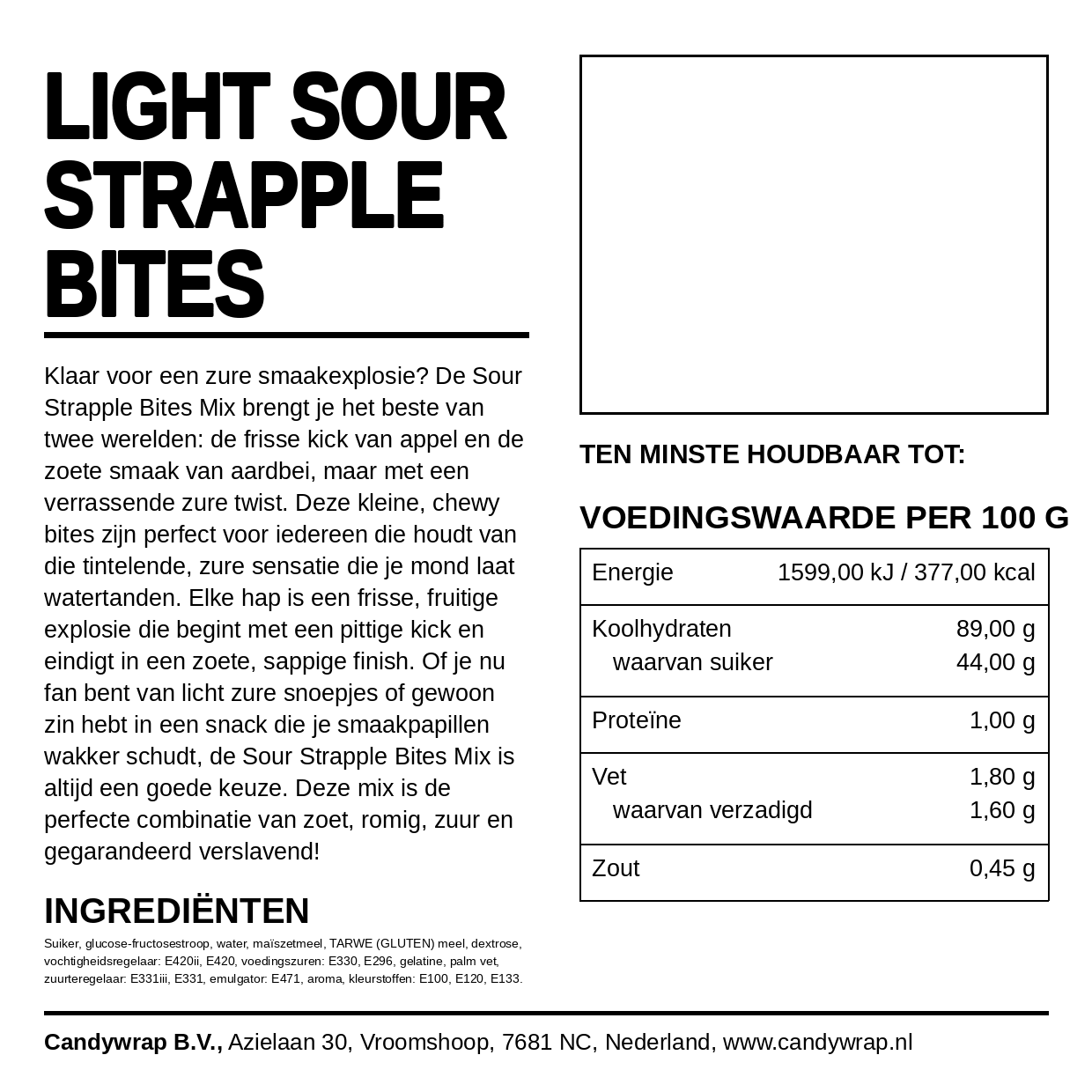 Light Sour Strapple Bites