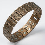 Koperen magneet armband – Peru | Magnetiva® &ndash; Detail 1 | RedBlad