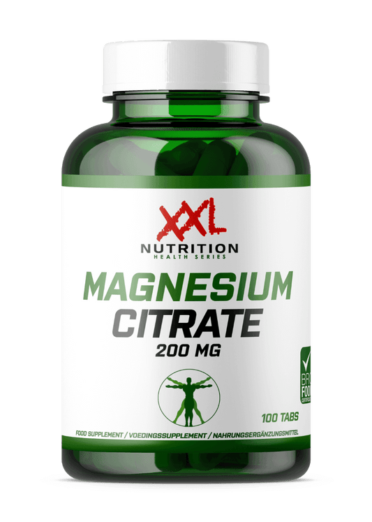 Magnesium Citrate - 100 tablets - XXL Nutrition