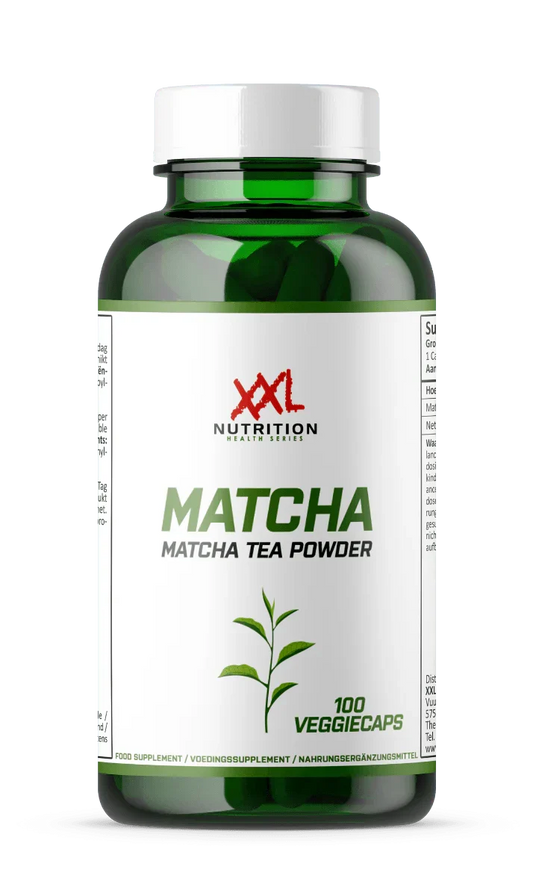 Matcha - Vegan - 100 Capsules - XXL Nutrition