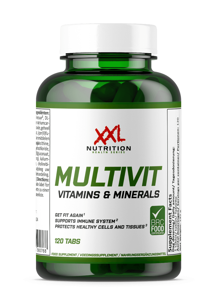 Multivit, pot met 120 tabletten van XXL Nutrition