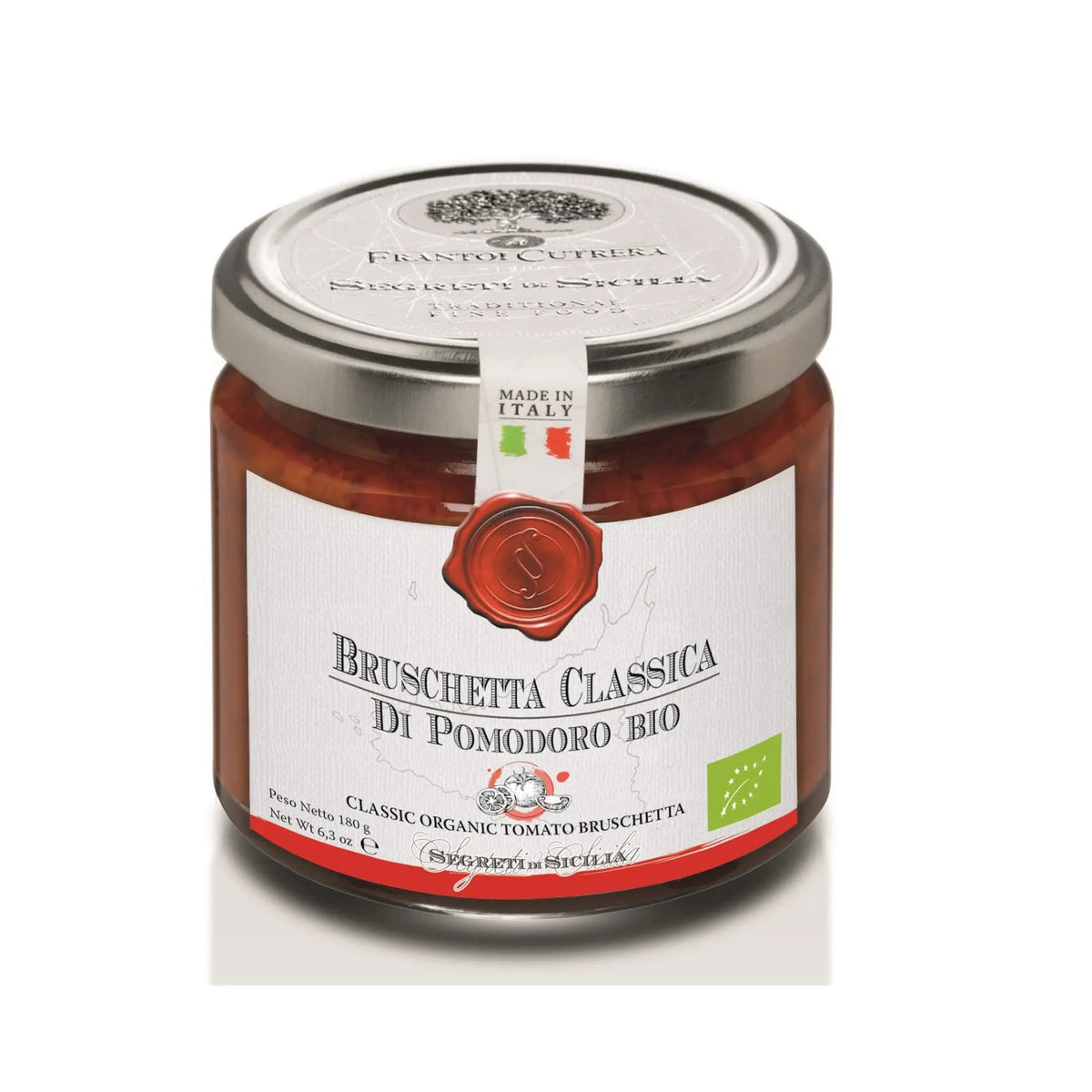Biologische Tomaten Bruschetta