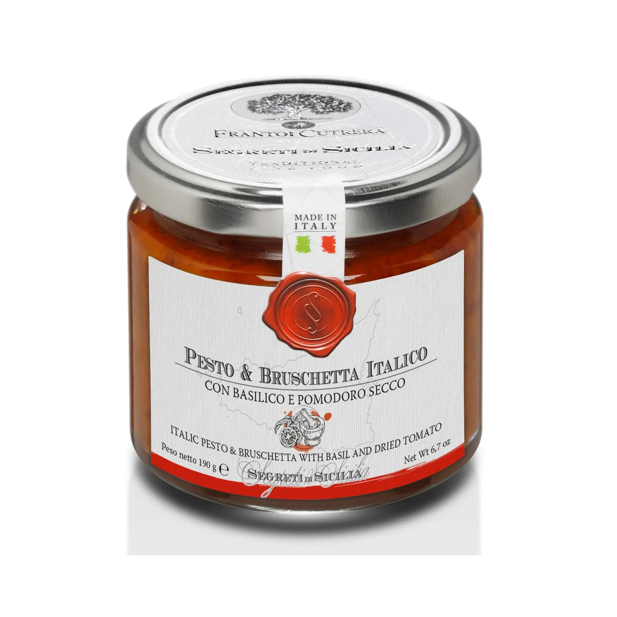 Italico Pesto & Bruschetta met Basilicum