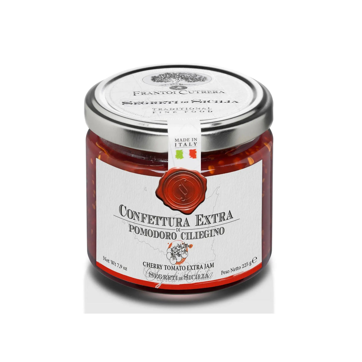 Pot jam van kerstomaat