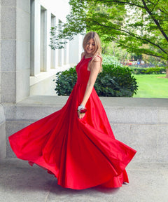 Atelier Silk Satin Slip Dress