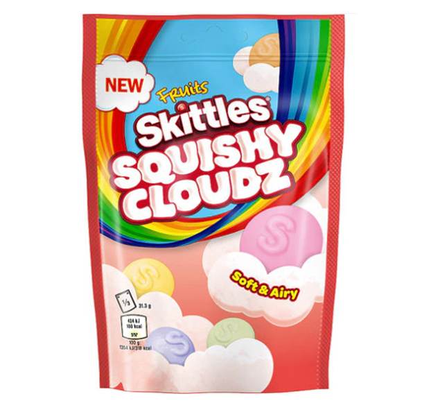 Skittles Fruits Squishy Cloudz
