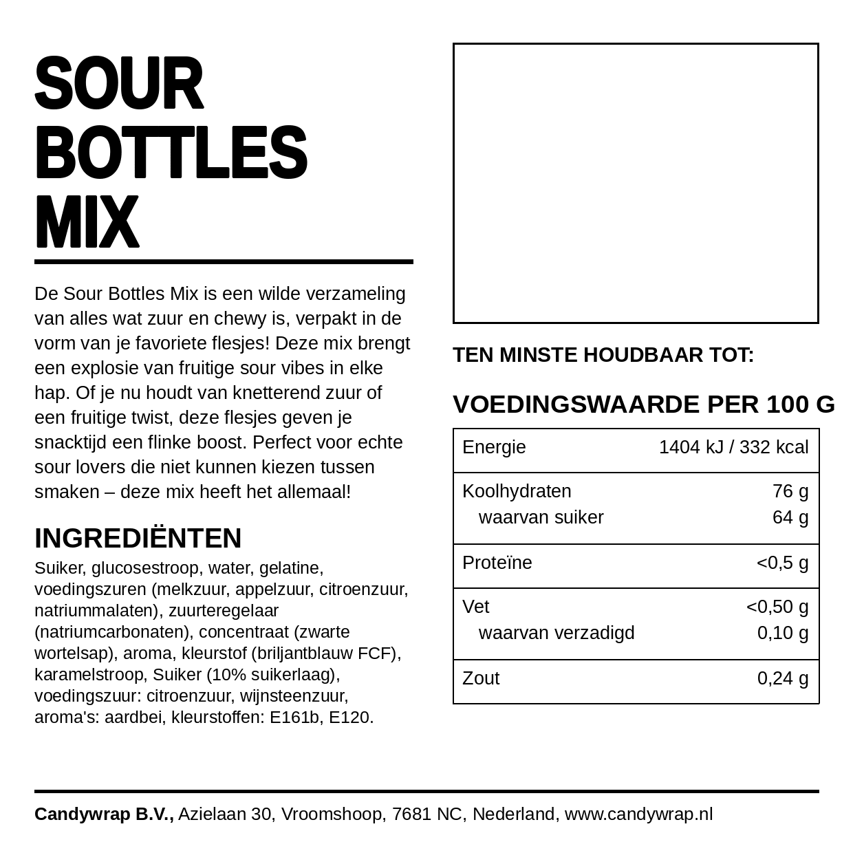 Sour Bottles Mix