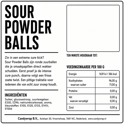 Sour Powder Balls