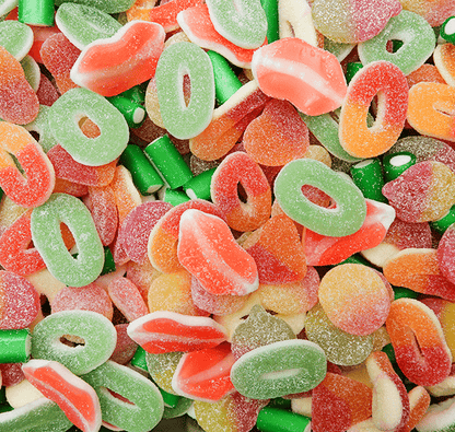 Sweet & Sour Apple Peach Mix