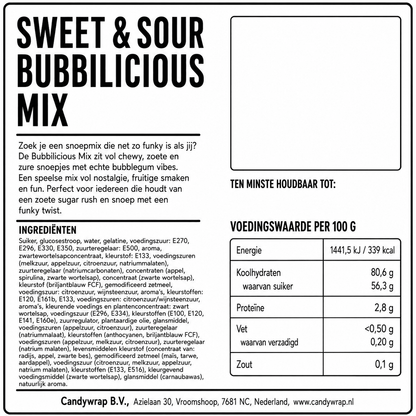 Sweet & Sour Bubbilicious Mix