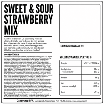 Sweet & Sour Strawberry Mix