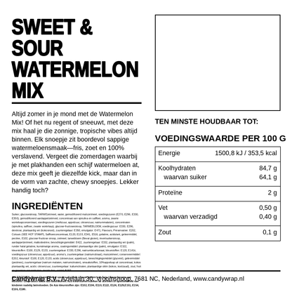 Sweet & Sour Watermelon Mix