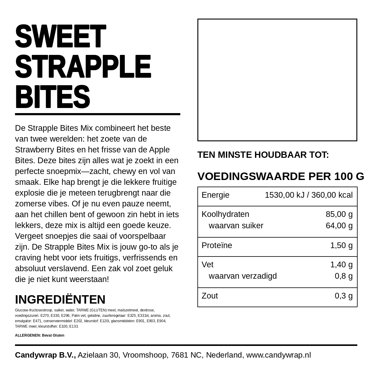 Sweet Strapple Bites