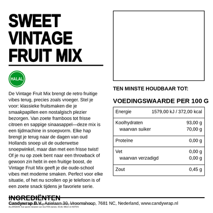Sweet Vintage Fruit Mix