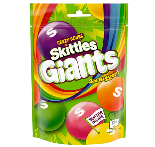 Skittles Crazy Sours Giants