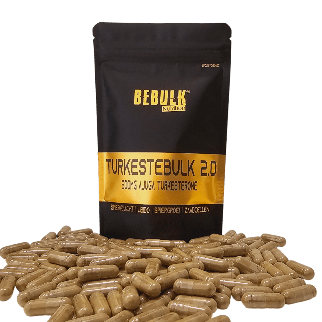 TurkesteBulk 2.0 - Turkesterone 1000mg 20% - BeBulk Nutrition